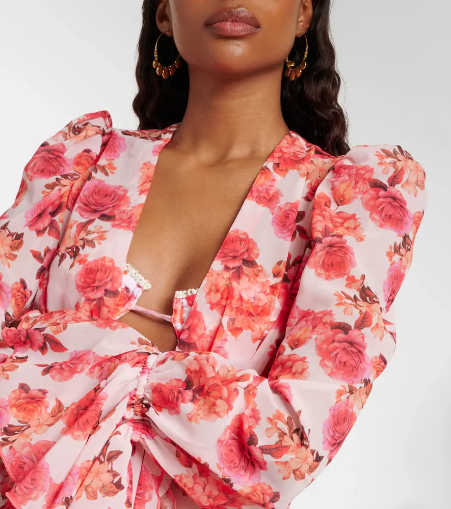 Bananhot Berta floral beach cover-up | Thumbnail 5