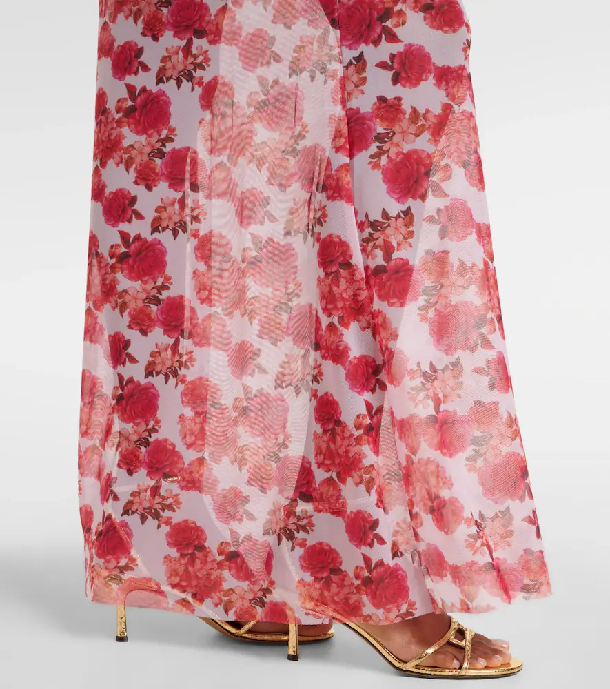 Bananhot Solay floral lace-trimmed maxi dress | Thumbnail 3
