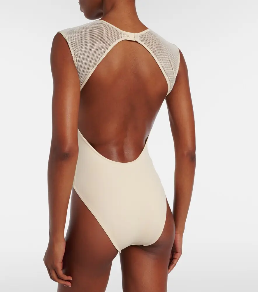Eres Unique mesh-trimmed swimsuit | Thumbnail 2