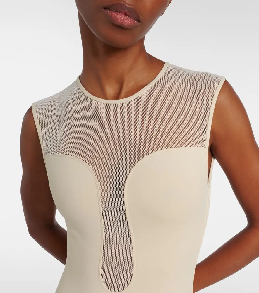 Eres Unique mesh-trimmed swimsuit | Thumbnail 3