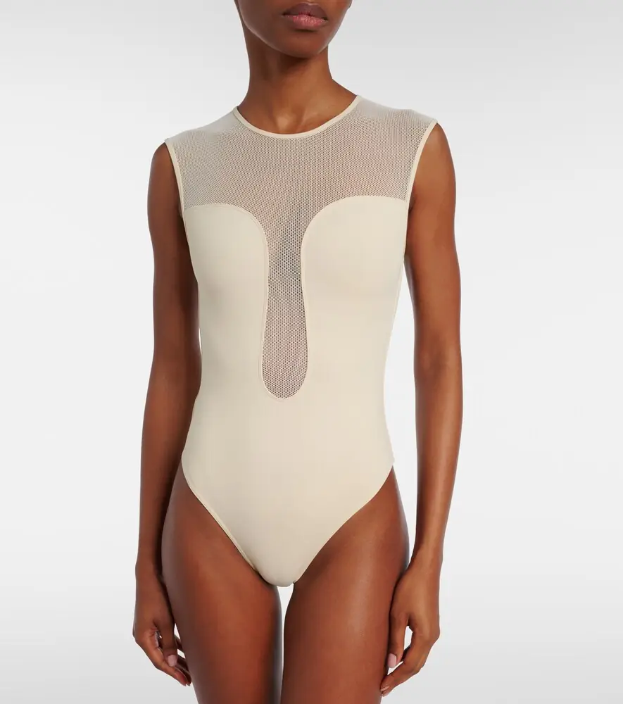 Eres Unique mesh-trimmed swimsuit | Thumbnail 5
