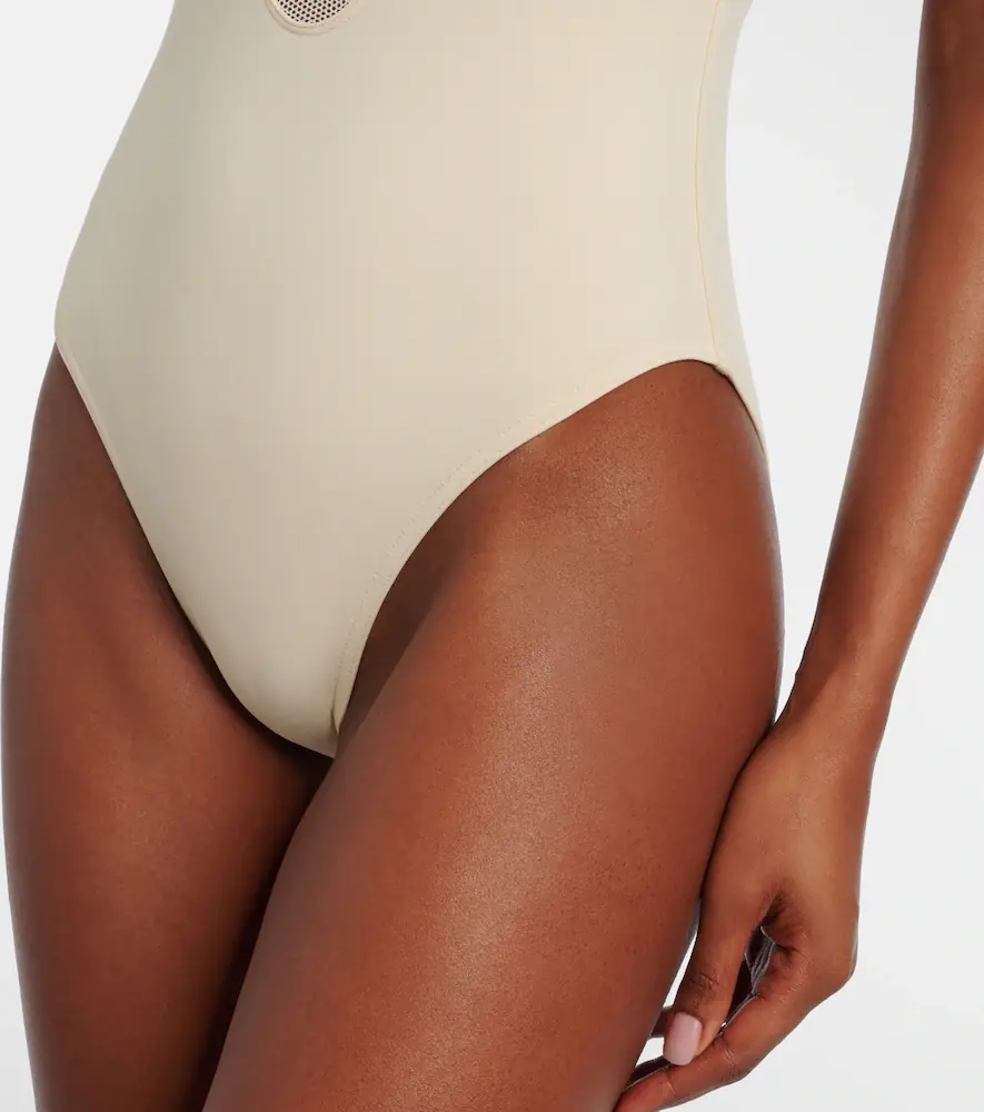 Eres Unique mesh-trimmed swimsuit | Thumbnail 6