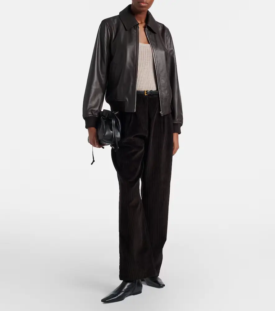 Yves Salomon Hooded leather blouson jacket | Thumbnail 6 Yves Salomon Hooded leather blouson jacket | Thumbnail 6
