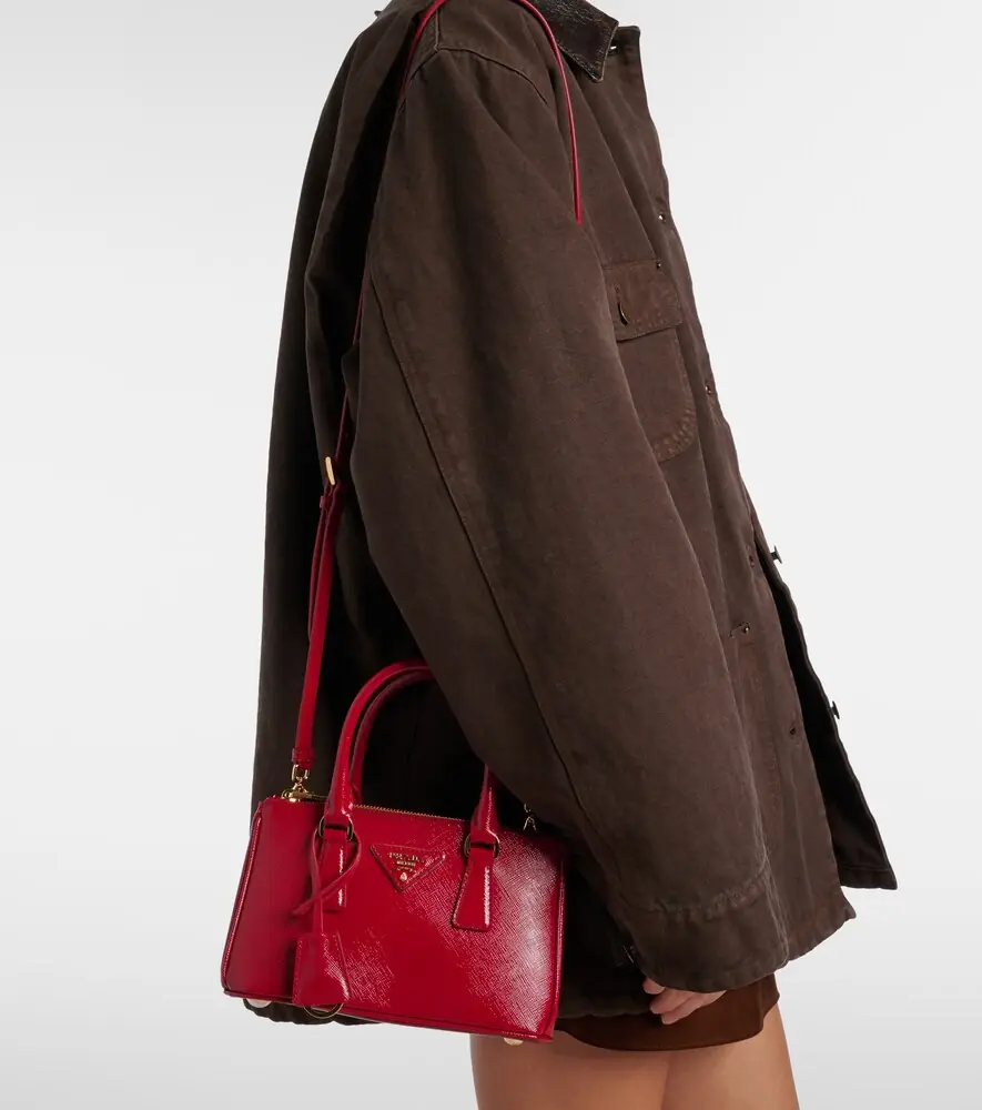 Prada Galleria Mini leather top-handle bag | Thumbnail 6 Prada Galleria Mini leather top-handle bag | Thumbnail 6