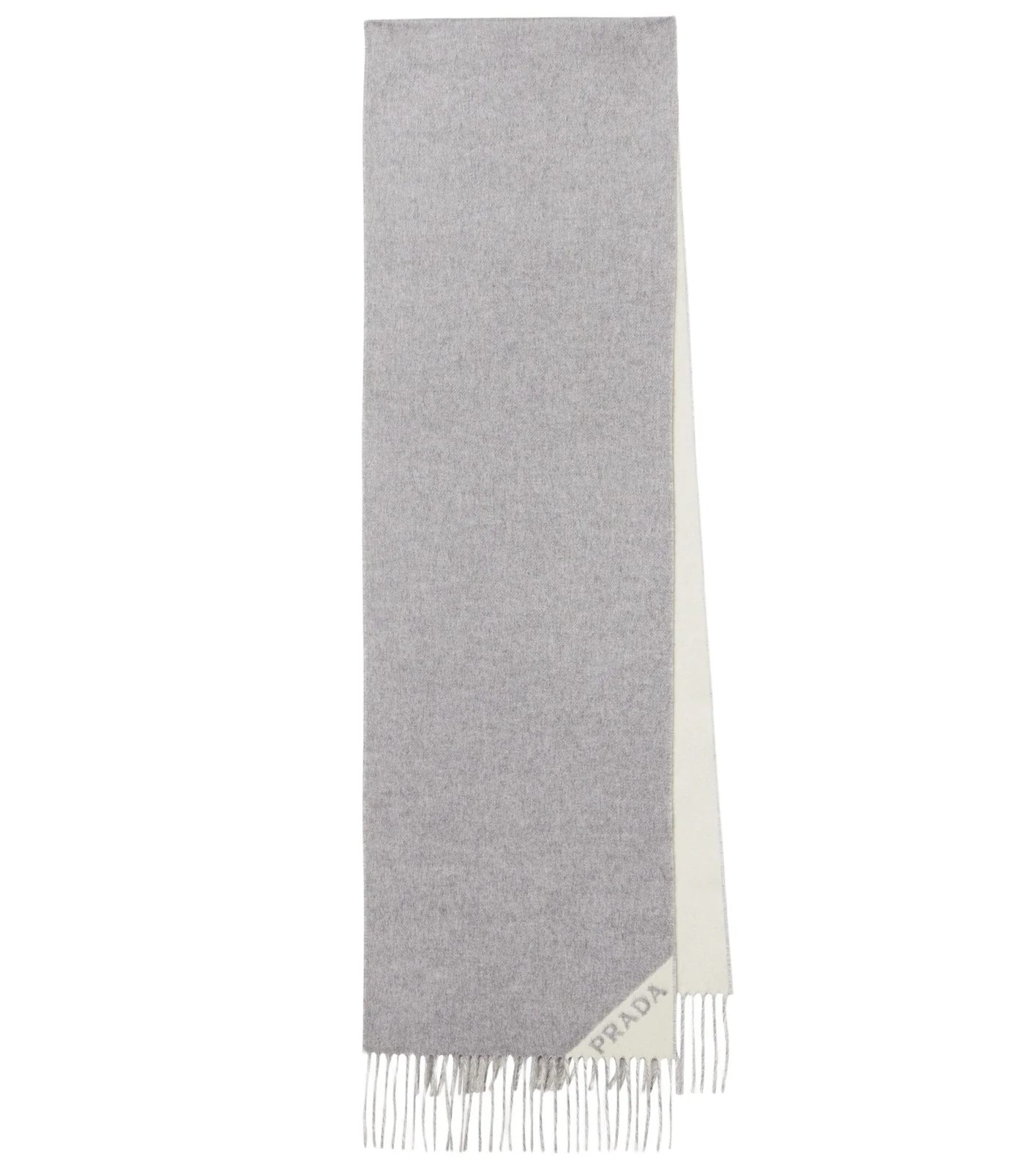 Logo cashmere scarf