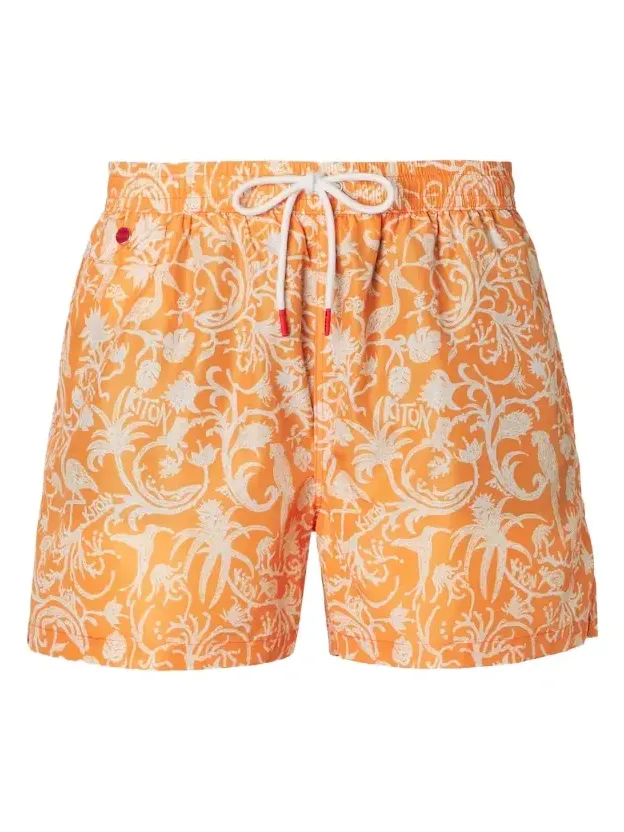 Printed swim trunks Printed swim trunks