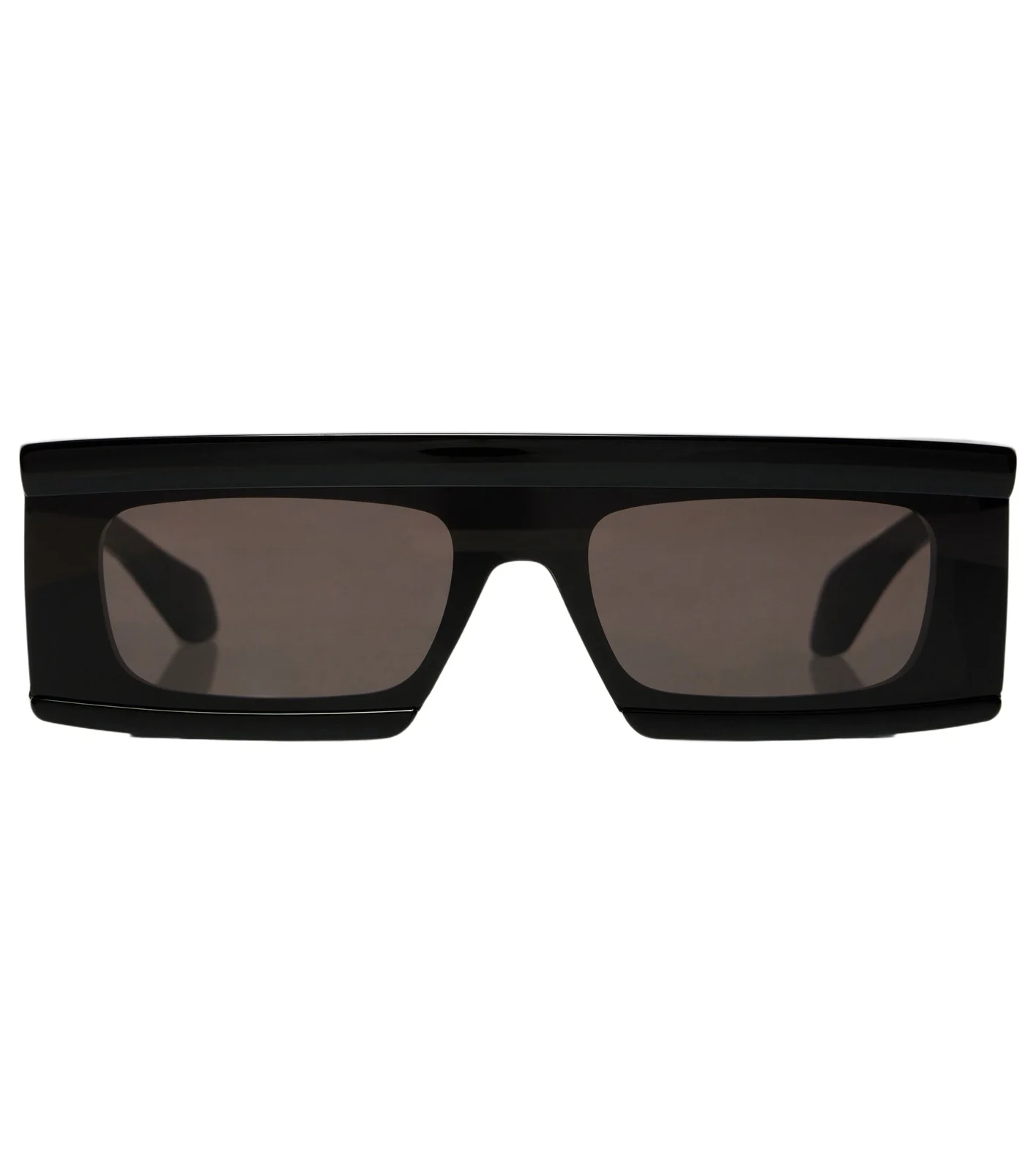 Logo flat-top sunglasses