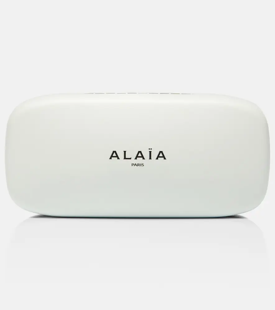 Alaïa Alaïa Logo oval sunglasses | Thumbnail 6