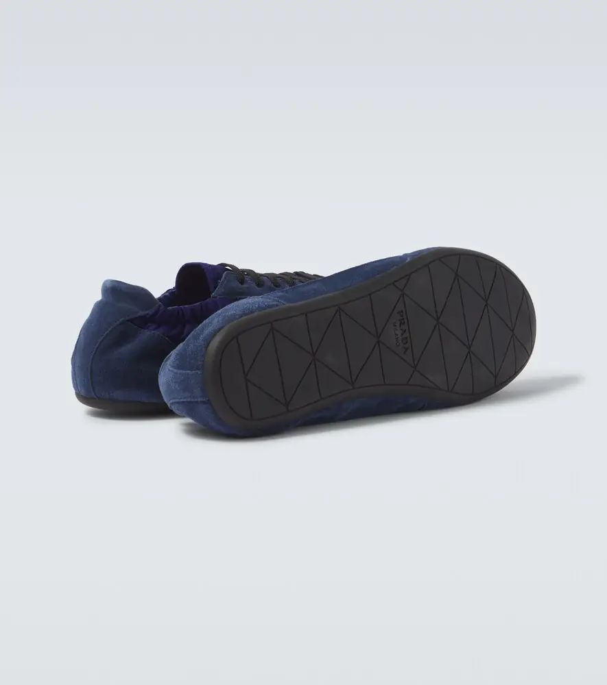 Prada Collapse Re-Nylon and suede sneakers | Thumbnail 6 Prada Collapse Re-Nylon and suede sneakers | Thumbnail 6