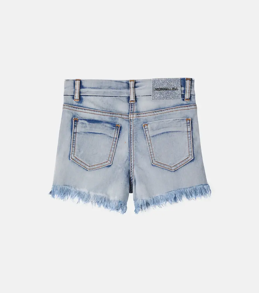 MONNALISA x Disney embroidered denim shorts | Thumbnail 2 MONNALISA x Disney embroidered denim shorts | Thumbnail 2