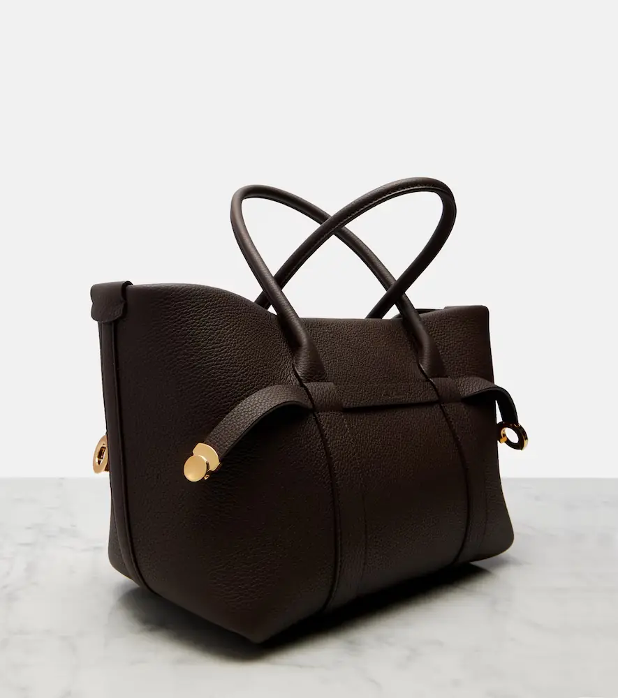 Loro Piana Ghiera Small leather shopper | Thumbnail 3 Loro Piana Ghiera Small leather shopper | Thumbnail 3
