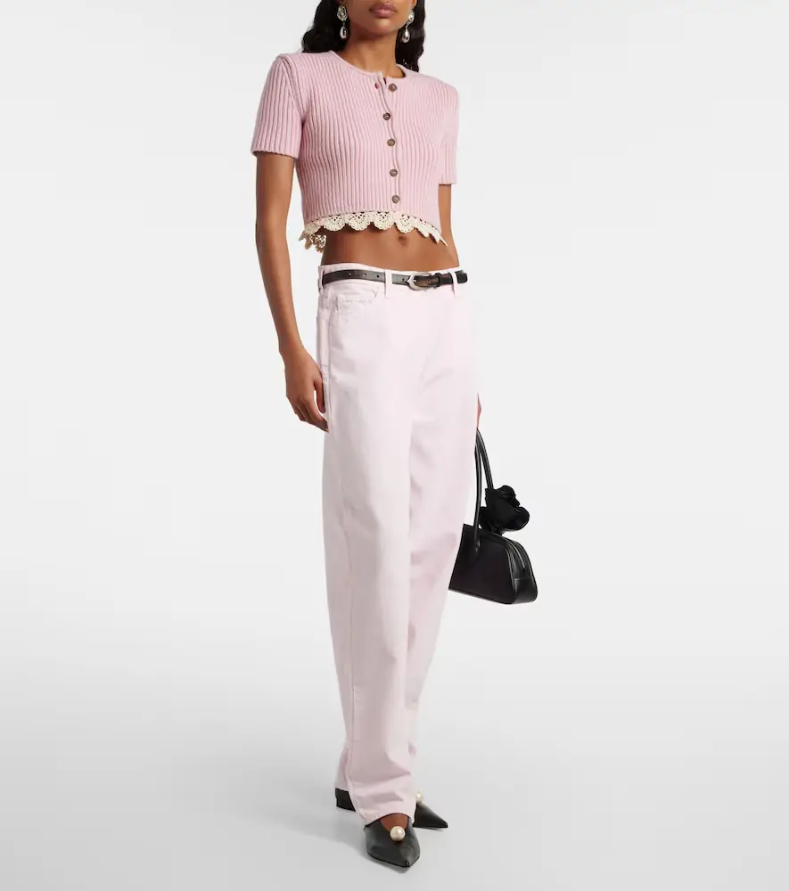 Magda Butrym Mid-rise wide-leg jeans | Thumbnail 2