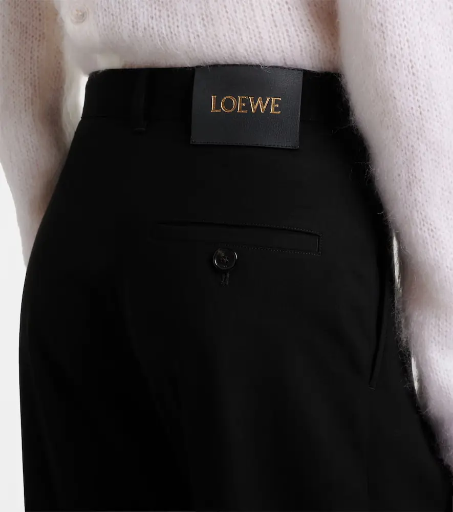 Loewe Belted wool wide-leg pants | Thumbnail 2 Loewe Belted wool wide-leg pants | Thumbnail 2