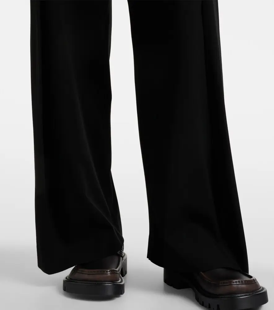 Loewe Belted wool wide-leg pants | Thumbnail 3 Loewe Belted wool wide-leg pants | Thumbnail 3