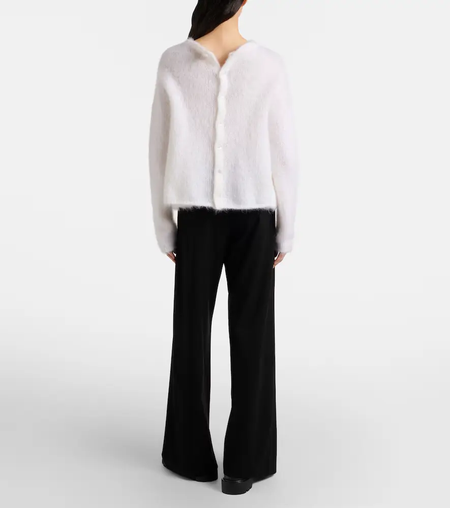 Loewe Belted wool wide-leg pants | Thumbnail 4 Loewe Belted wool wide-leg pants | Thumbnail 4