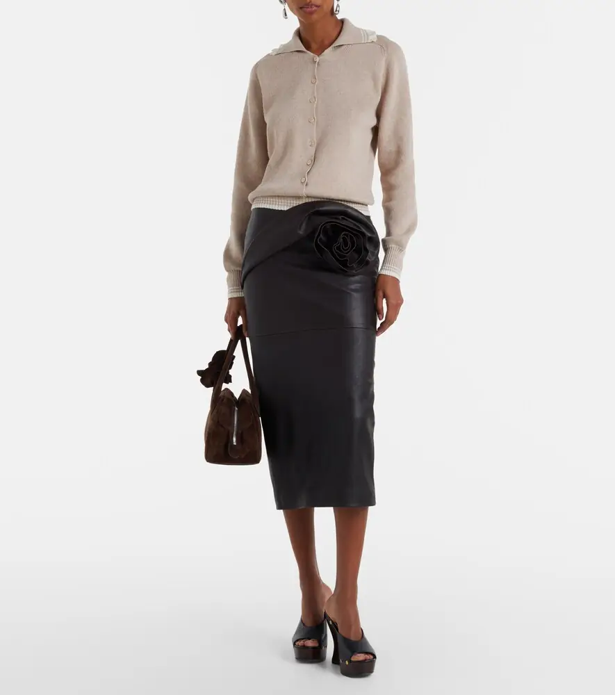 Magda Butrym Cotton and cashmere cardigan | Thumbnail 4 Magda Butrym Cotton and cashmere cardigan | Thumbnail 4