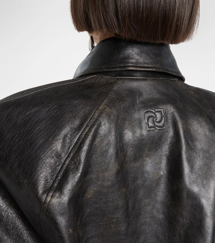 Magda Butrym Belted leather jacket | Thumbnail 5 Magda Butrym Belted leather jacket | Thumbnail 5