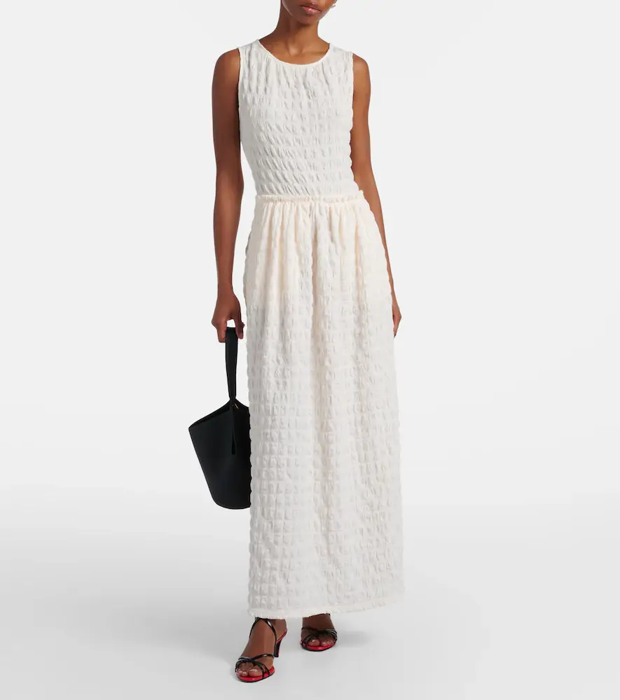 Proenza Schouler White Label Zoira shirred maxi dress | Thumbnail 2