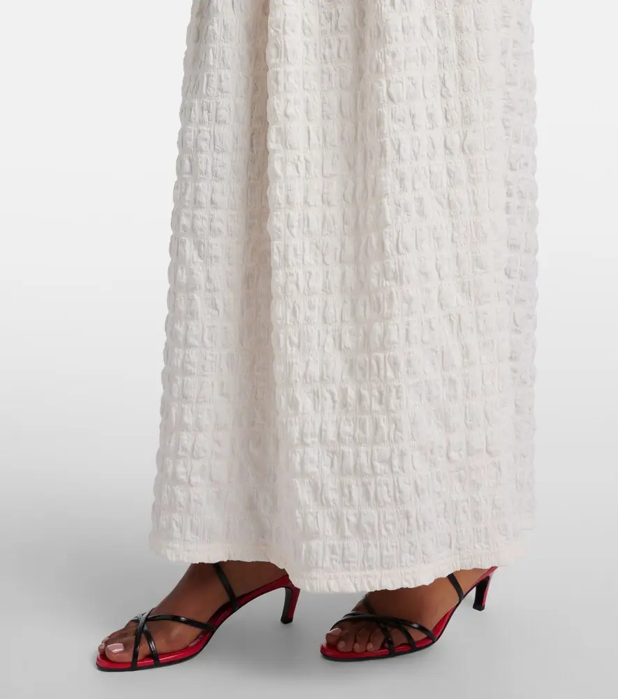 Proenza Schouler White Label Zoira shirred maxi dress | Thumbnail 5