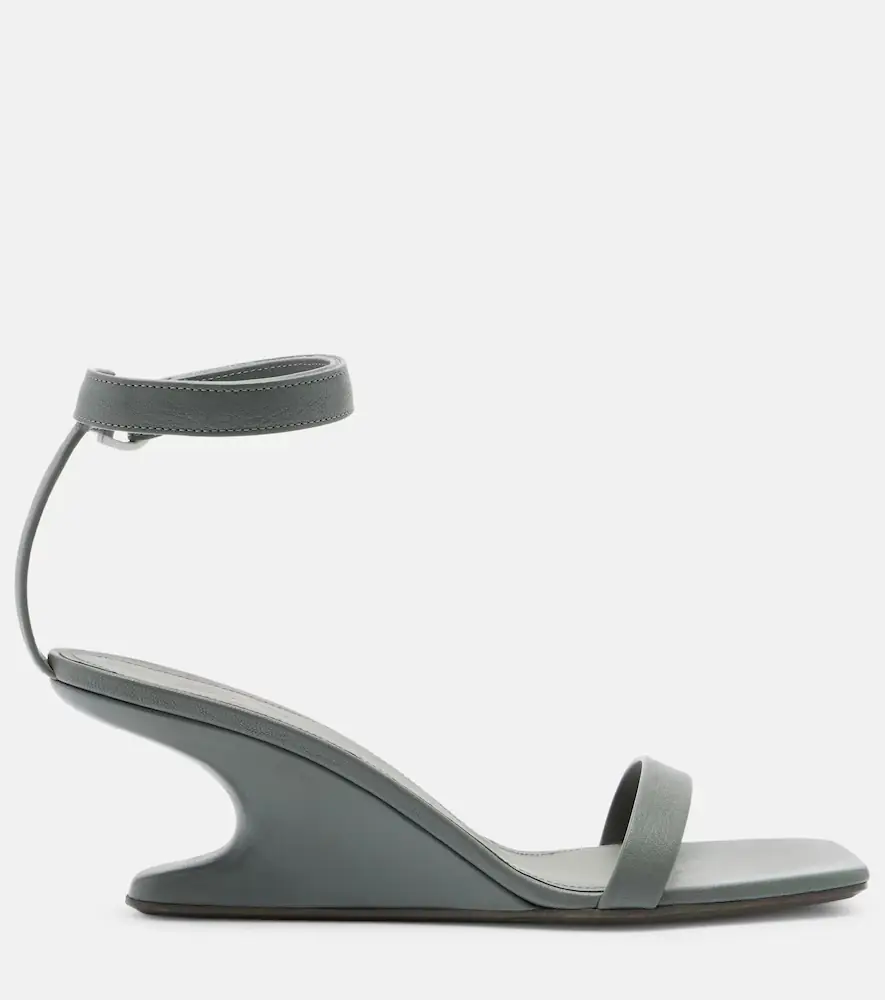 Rick Owens Cantilever leather sandals | Thumbnail 3 Rick Owens Cantilever leather sandals | Thumbnail 3
