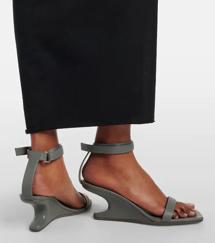 Rick Owens Cantilever leather sandals | Thumbnail 5 Rick Owens Cantilever leather sandals | Thumbnail 5