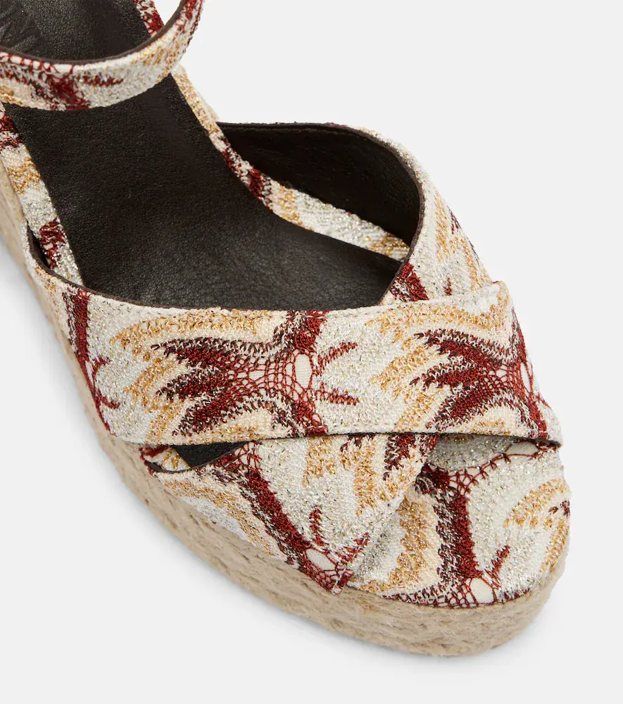 Missoni Carmen 110 lamé espadrille wedges | Thumbnail 2 Missoni Carmen 110 lamé espadrille wedges | Thumbnail 2