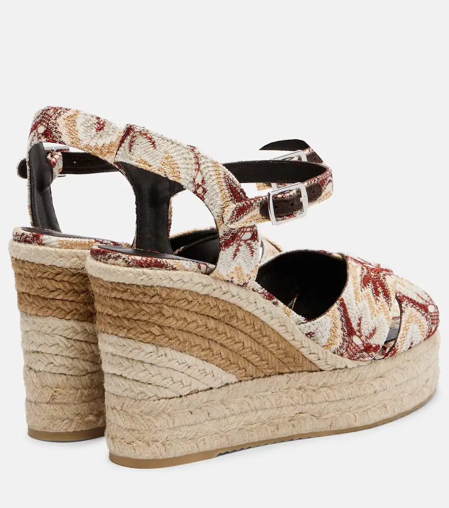 Missoni Carmen 110 lamé espadrille wedges | Thumbnail 4 Missoni Carmen 110 lamé espadrille wedges | Thumbnail 4