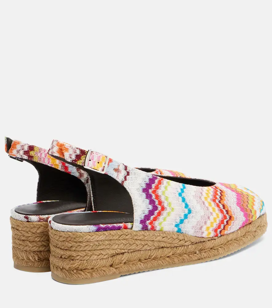 Missoni Joy 30 Zigzag lamé espadrille wedges | Thumbnail 2 Missoni Joy 30 Zigzag lamé espadrille wedges | Thumbnail 2