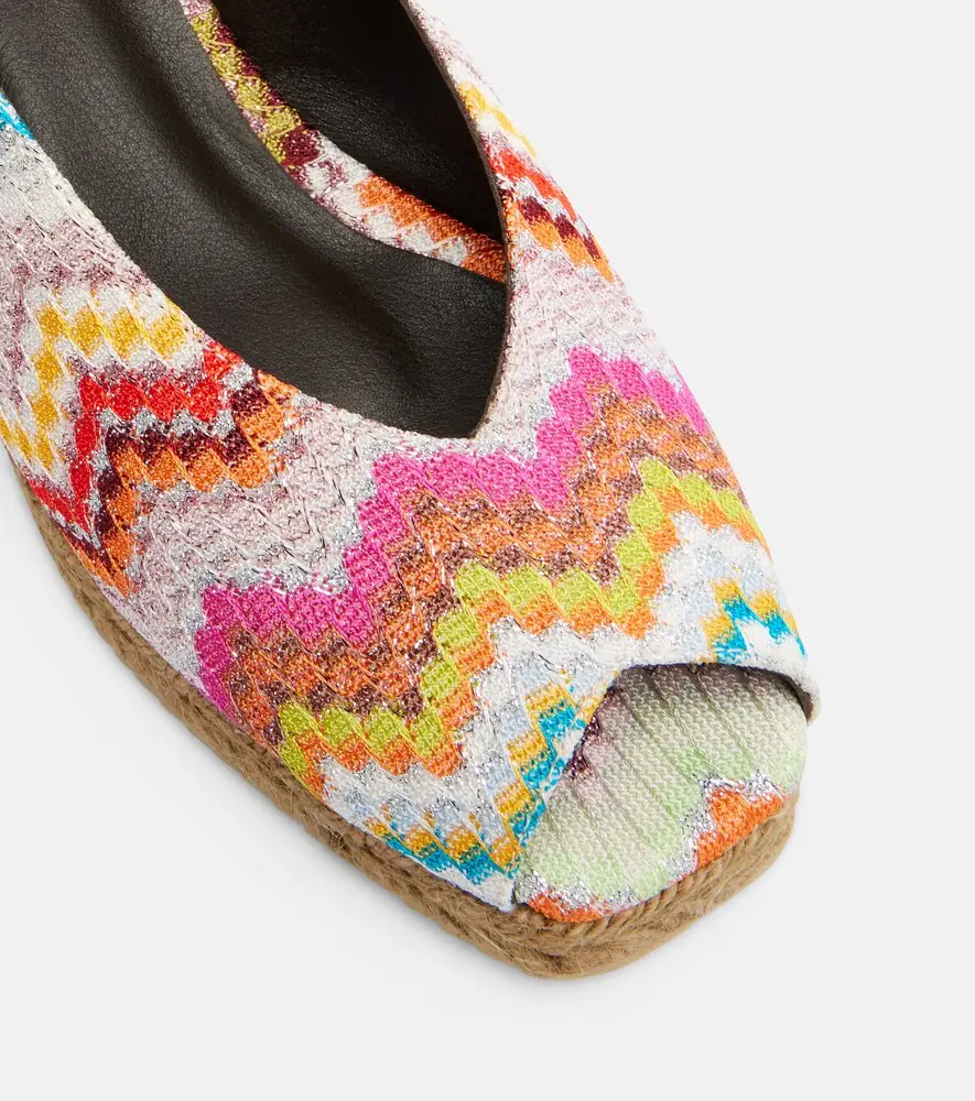 Missoni Joy 30 Zigzag lamé espadrille wedges | Thumbnail 3 Missoni Joy 30 Zigzag lamé espadrille wedges | Thumbnail 3