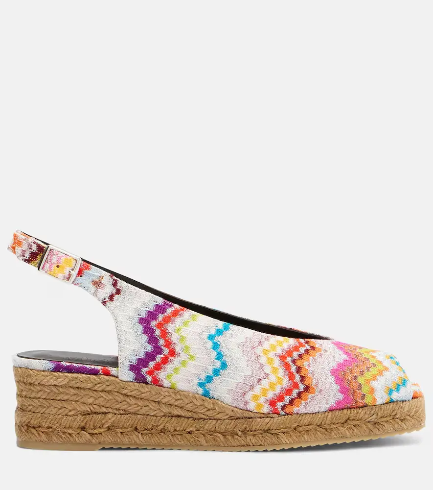 Missoni Joy 30 Zigzag lamé espadrille wedges | Thumbnail 4 Missoni Joy 30 Zigzag lamé espadrille wedges | Thumbnail 4