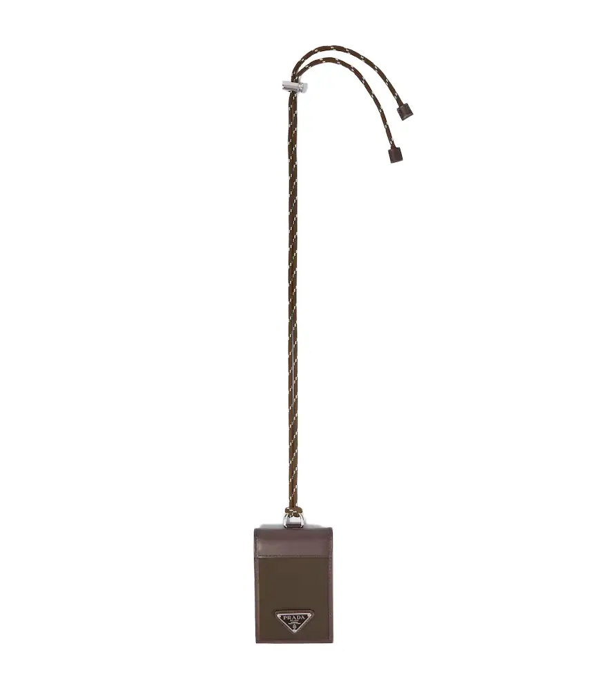 Prada Speedrock Re-Nylon card case with strap | Image 1 Prada Speedrock Re-Nylon card case with strap | Image 1