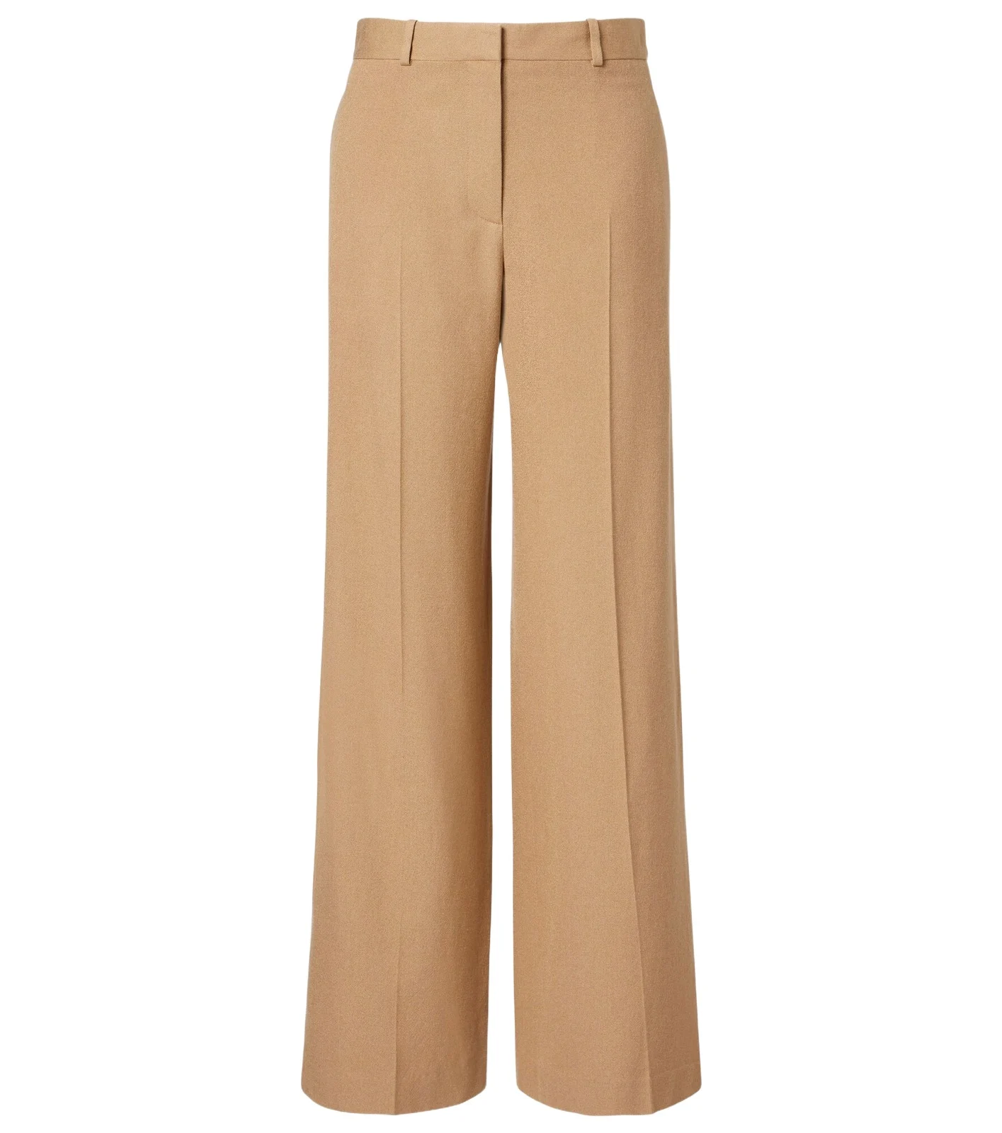 Dender silk wide-leg pants