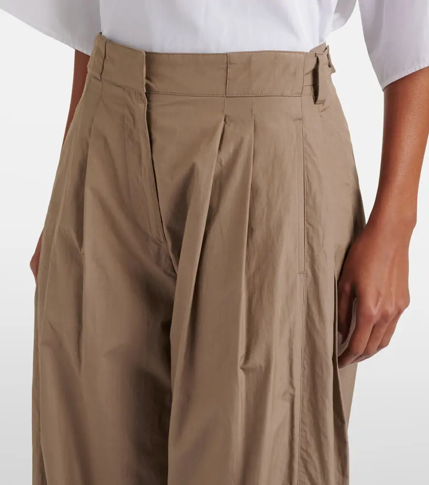 The Row Iven cotton poplin wide-leg pants | Thumbnail 6