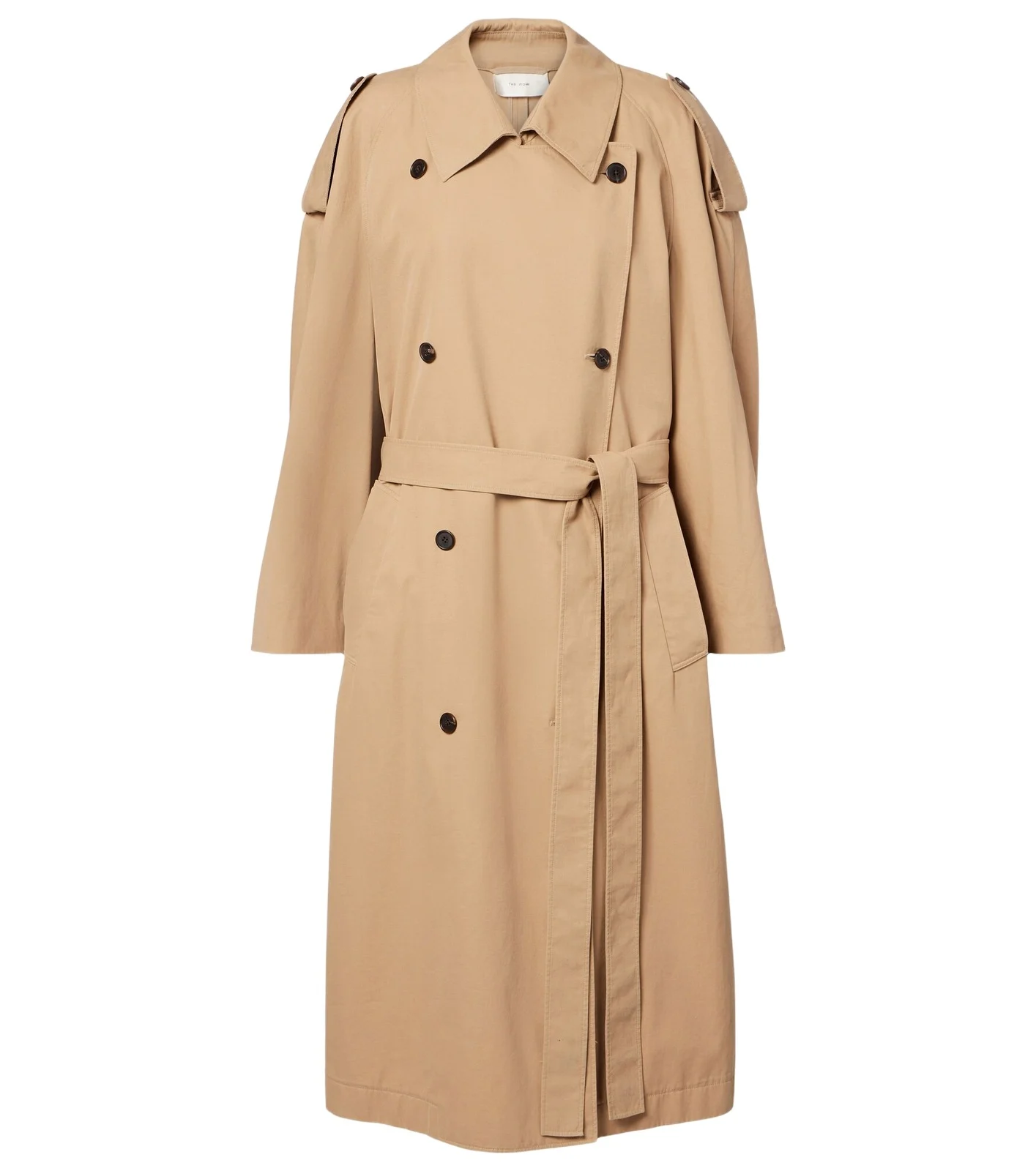 Dester cotton and cashmere trench coat Dester cotton and cashmere trench coat
