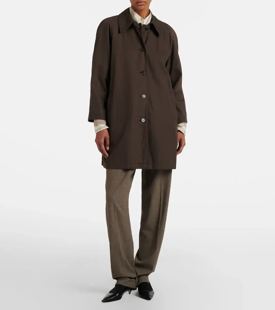 The Row Hawkins cotton and cashmere car coat | Thumbnail 3 The Row Hawkins cotton and cashmere car coat | Thumbnail 3