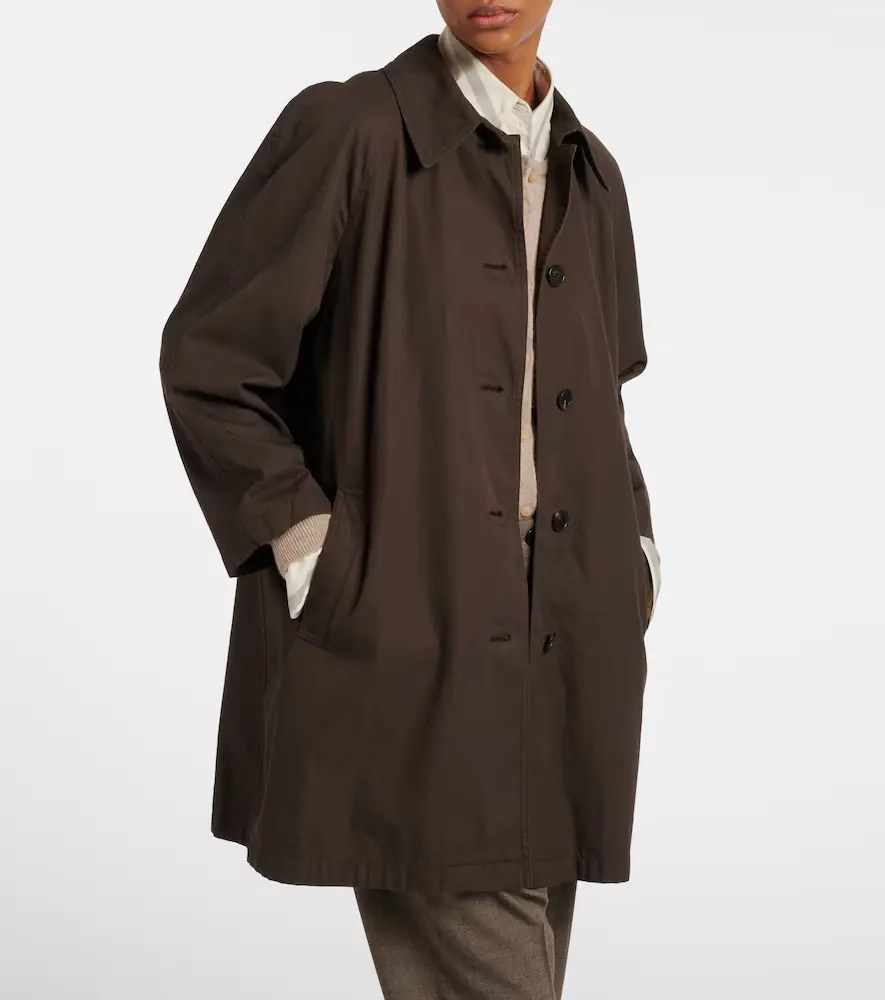 The Row Hawkins cotton and cashmere car coat | Thumbnail 4 The Row Hawkins cotton and cashmere car coat | Thumbnail 4