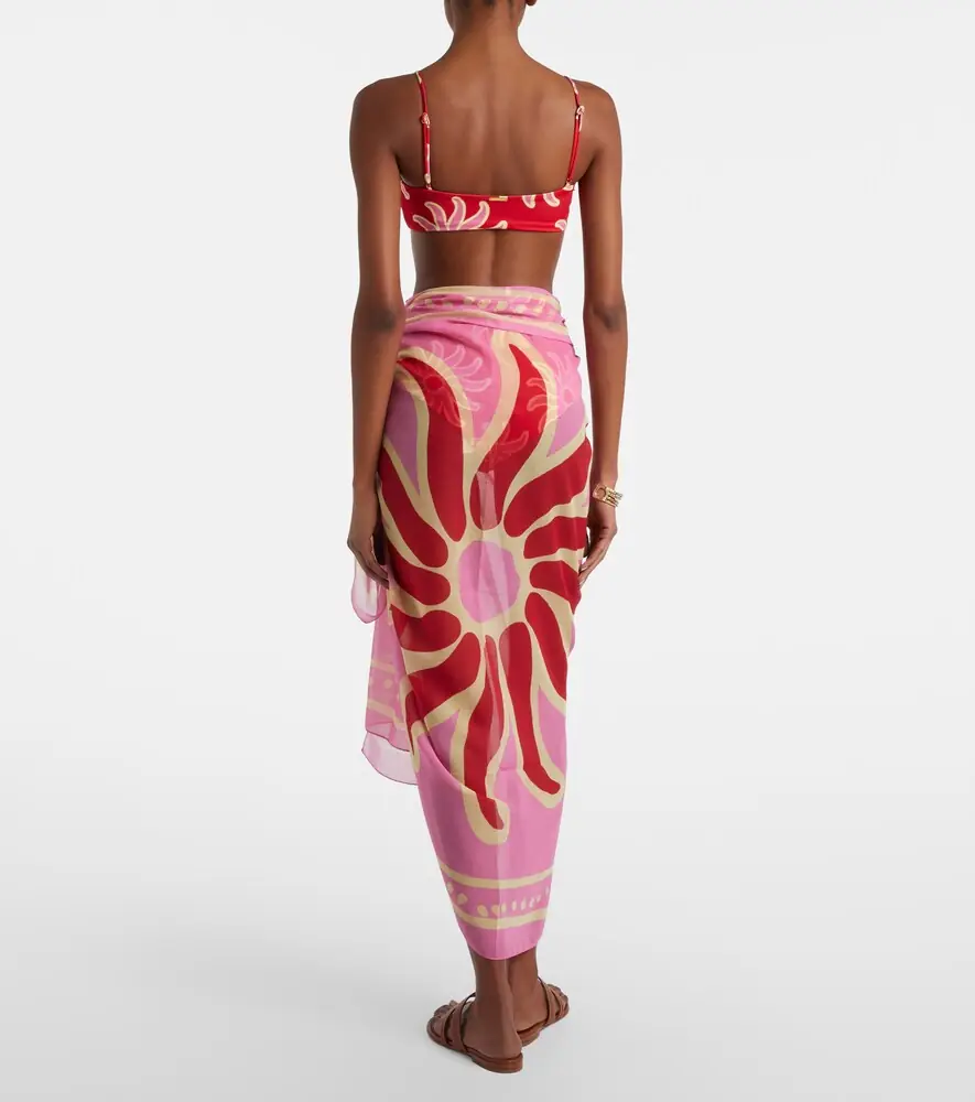 Cala de la Cruz Luana printed beach cover-up | Thumbnail 4