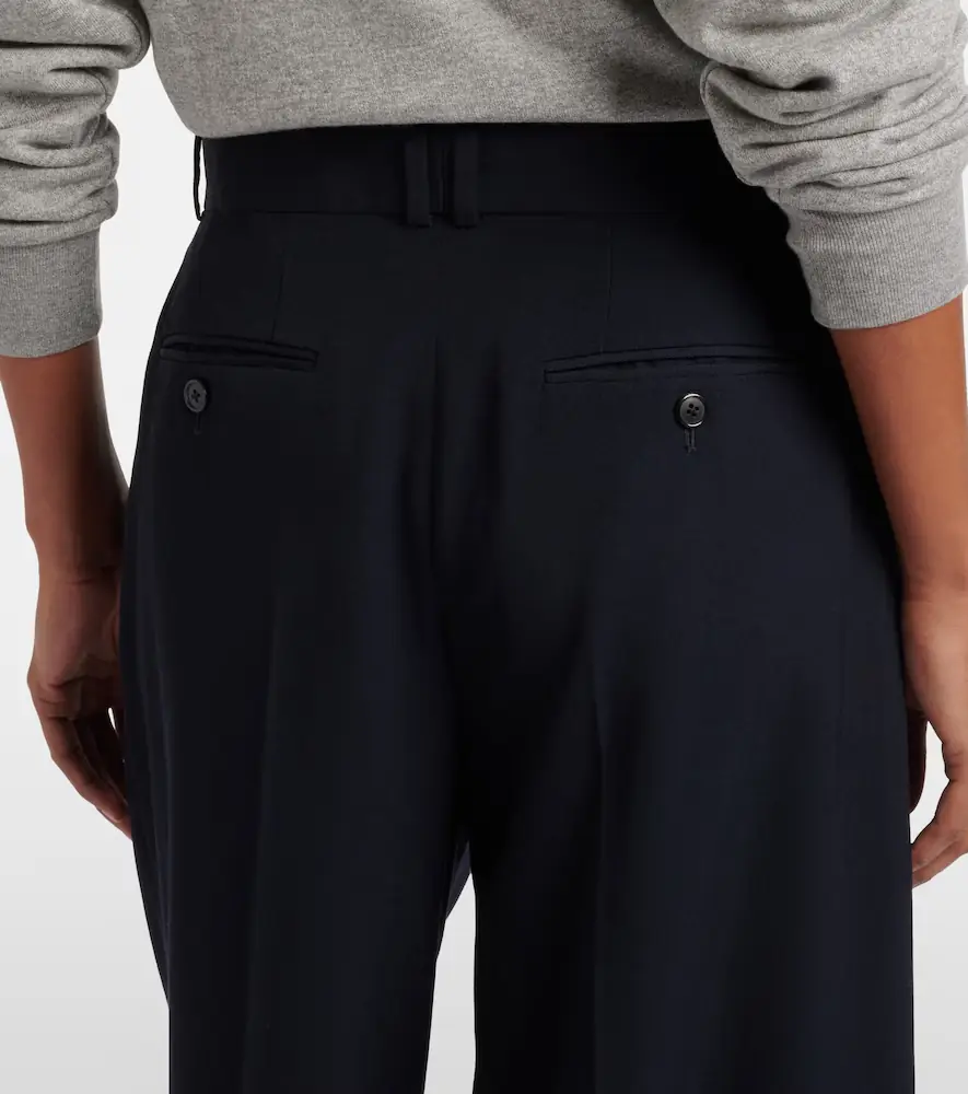 The Row Lior wool gabardine wide-leg pants | Thumbnail 6 The Row Lior wool gabardine wide-leg pants | Thumbnail 6