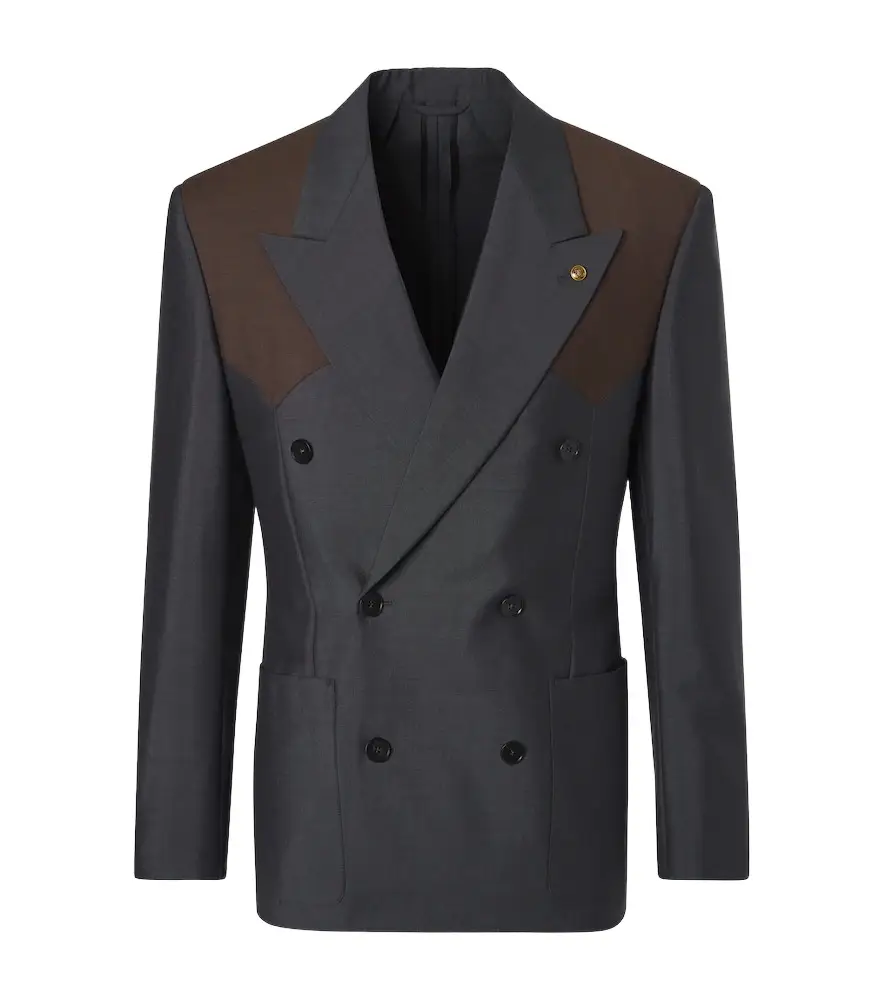 Versace Medusa wool and mohair blazer | Image 1 Versace Medusa wool and mohair blazer | Image 1