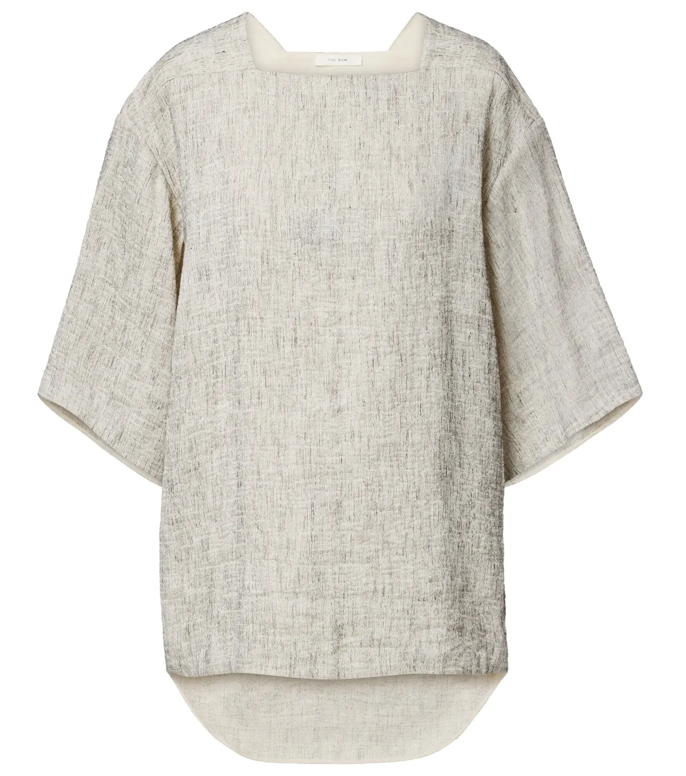 Hamza linen and silk top Hamza linen and silk top