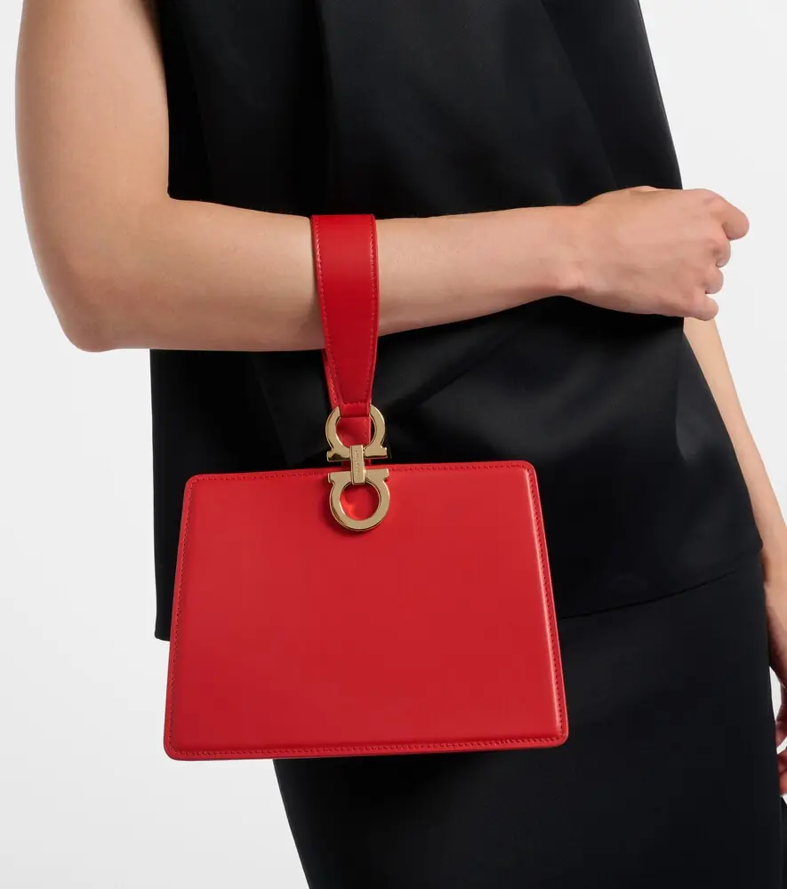 Ferragamo Gancio Mini leather top-handle bag | Thumbnail 5 Ferragamo Gancio Mini leather top-handle bag | Thumbnail 5