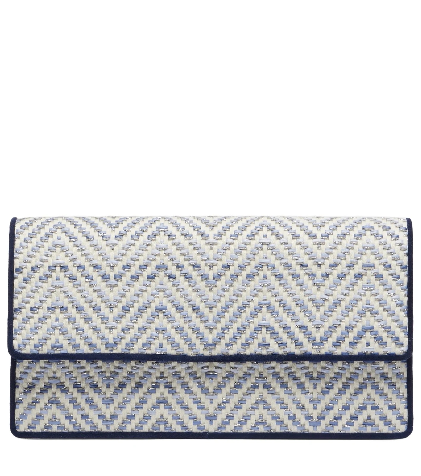 Manolo Blahnik Capripla raffia clutch