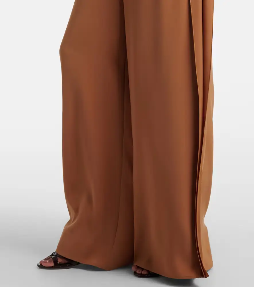Max Mara Crêpe wide-leg pants | Thumbnail 6 Max Mara Crêpe wide-leg pants | Thumbnail 6