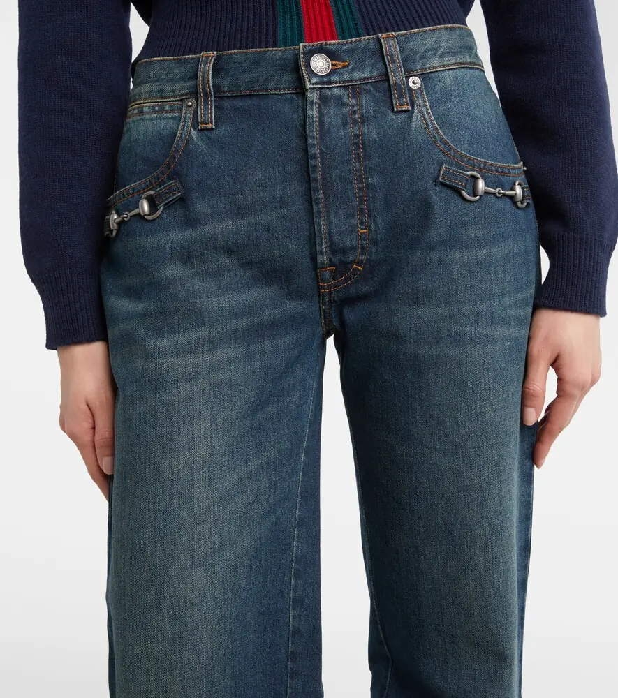 Gucci Horsebit straight jeans | Thumbnail 3