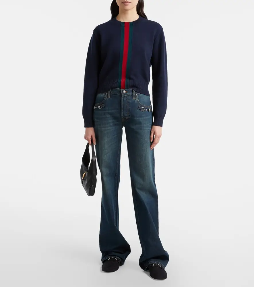 Gucci Horsebit straight jeans | Thumbnail 4