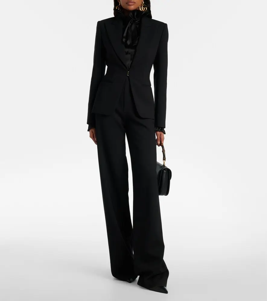 Gucci Wool-blend blazer | Thumbnail 2 Gucci Wool-blend blazer | Thumbnail 2