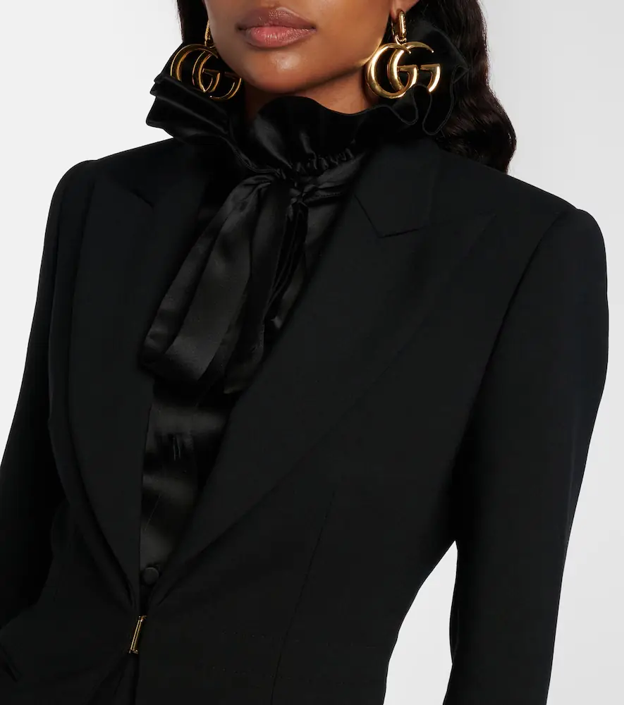 Gucci Wool-blend blazer | Thumbnail 5 Gucci Wool-blend blazer | Thumbnail 5