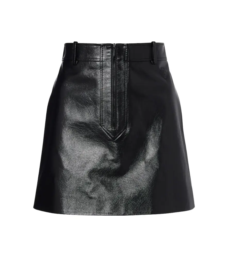Gucci Leather zip-up miniskirt | Image 1 Gucci Leather zip-up miniskirt | Image 1