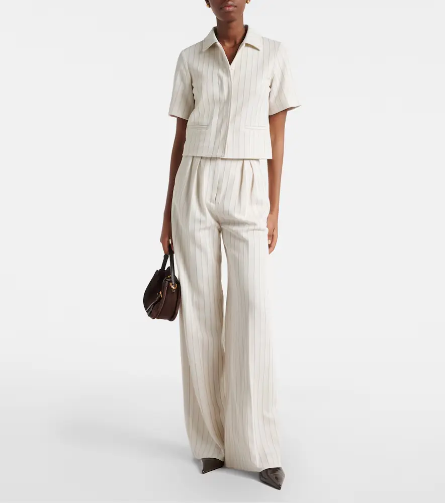 Max Mara Striped cotton jacket | Thumbnail 5 Max Mara Striped cotton jacket | Thumbnail 5