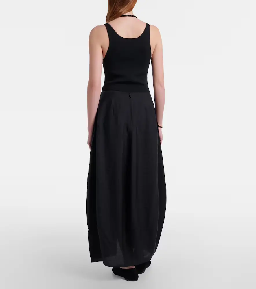 TOTEME Silk-blend maxi skirt | Thumbnail 2 TOTEME Silk-blend maxi skirt | Thumbnail 2